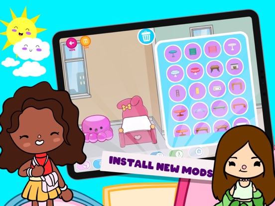 Avatar Mods: Toca Room creator