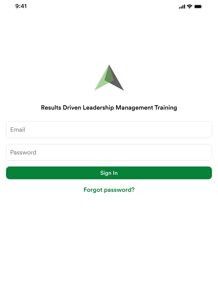 Results Driven Leadership Mana