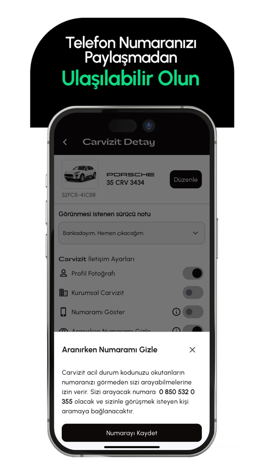 #7. Carvizit (iOS) Podle: CS ALERT YAZILIM