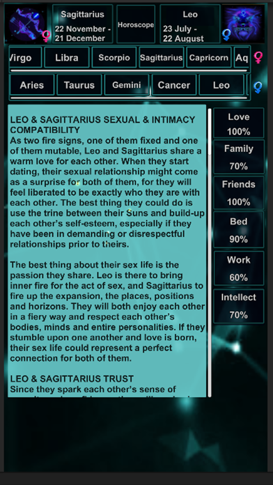 Horoscope Compatibility En Screenshot