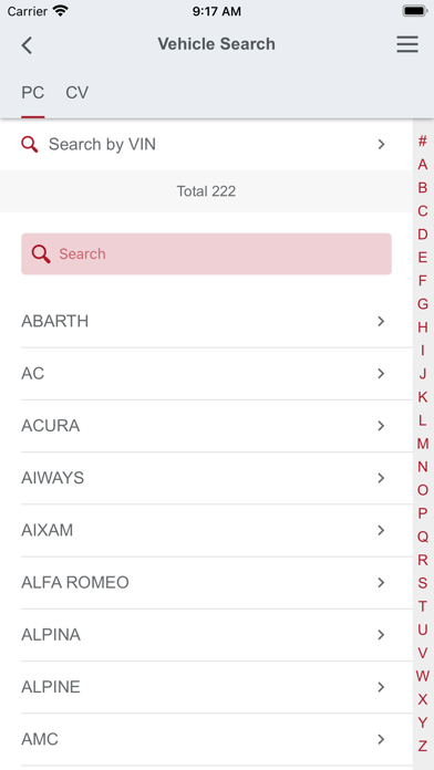 Original Birth Catalogue Screenshot