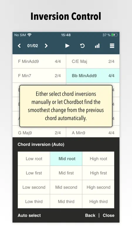 Chordbot screenshot 4 of 5
