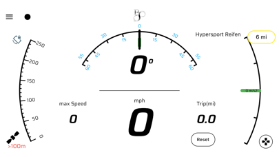 BikeSensor motorbike dashboard Screenshot