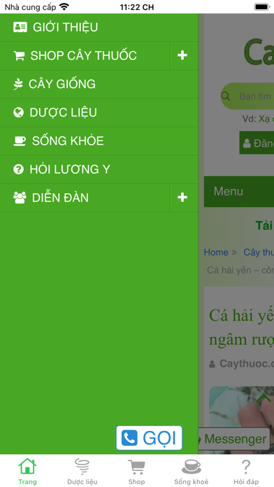 Cây thuốc quý Việt Nam Screenshot
