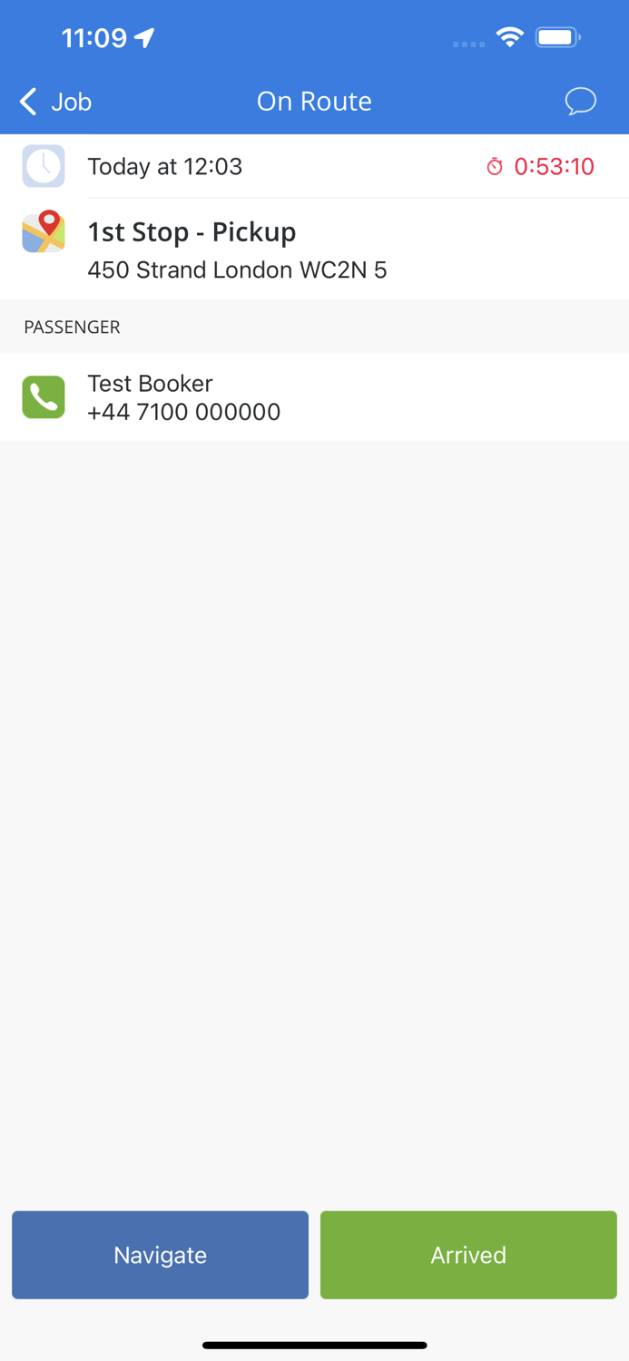 Enterprise Taxis Driver