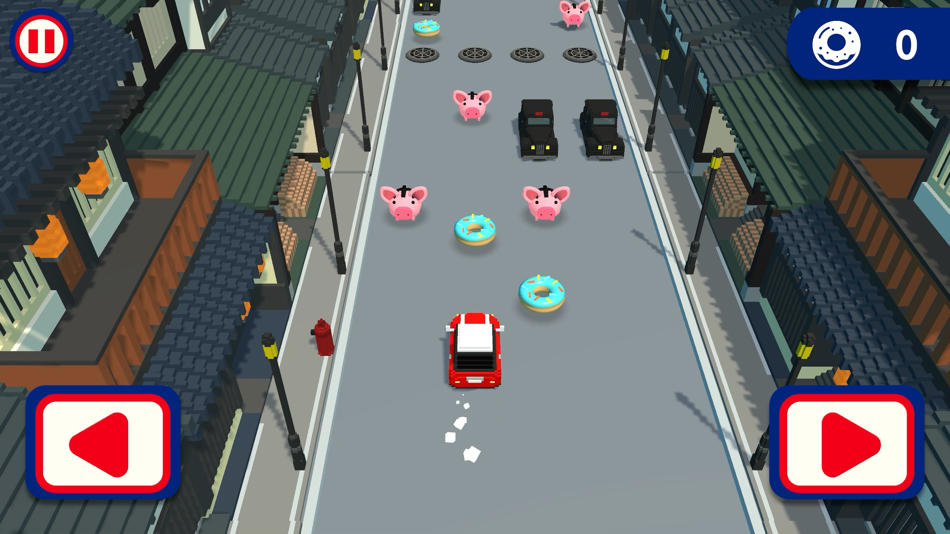 #6. CRAZY DONUTS (Run Action Game) (iOS) 由: Yuri Hattori