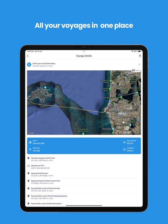 Screenshot #6 pour Nebo - Boat Logging Made Easy.