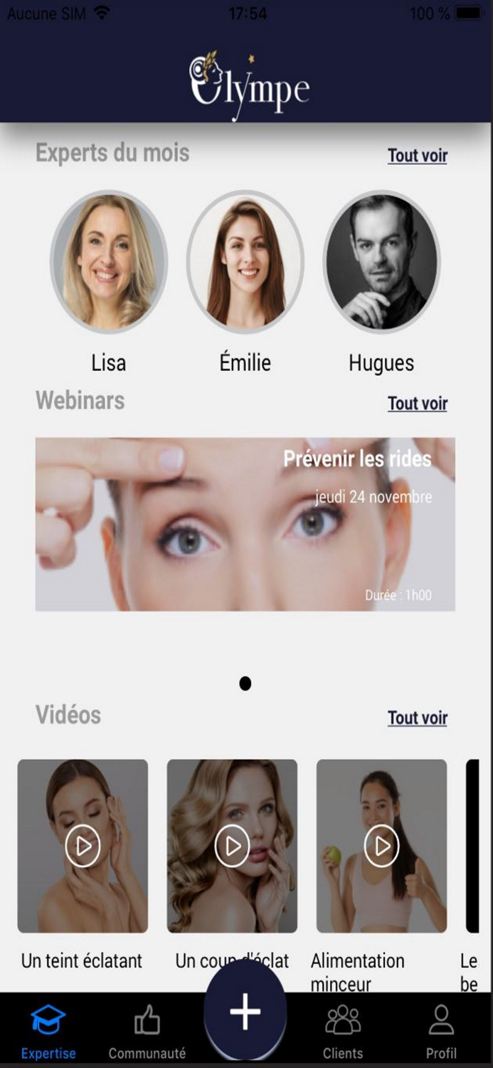 Olympe  Agora de lEsthétique