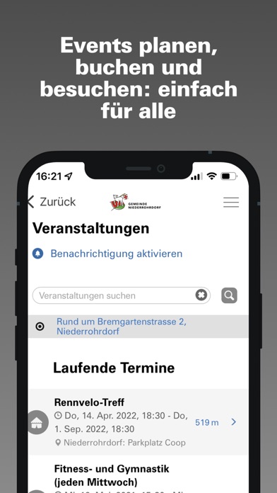 Gemeinde Niederrohrdorf Screenshot