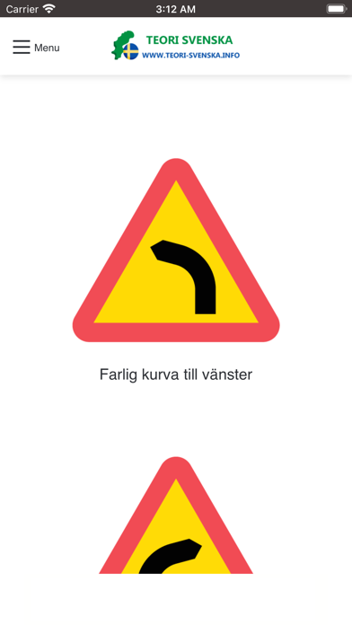Teori På Svenska Screenshot