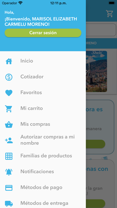 ShelóApp Screenshot