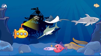 FISH sea animal games for kids Screenshot
