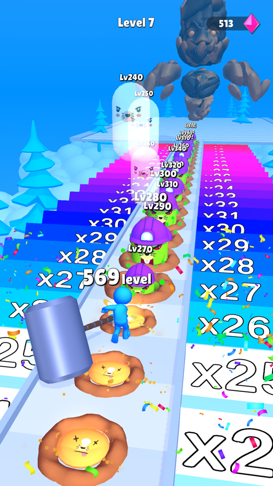 #2. Smasher Run 3D (iOS) By: Aden Games