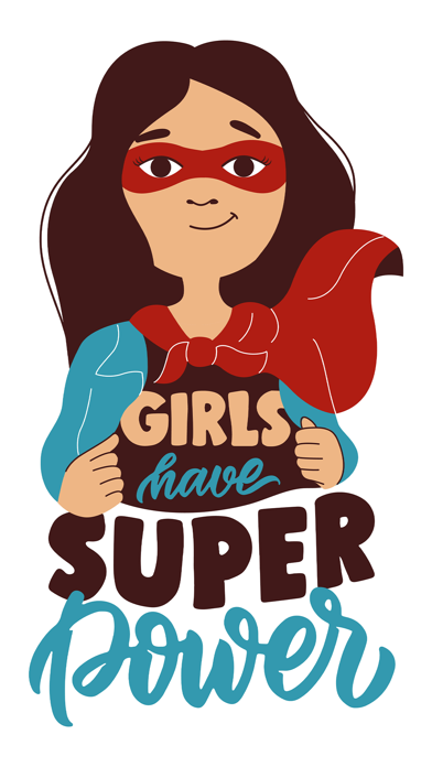 Screenshot #1 pour Girl Power Animated Stickers