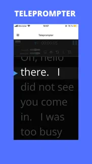teleprompter for video app iphone screenshot 3
