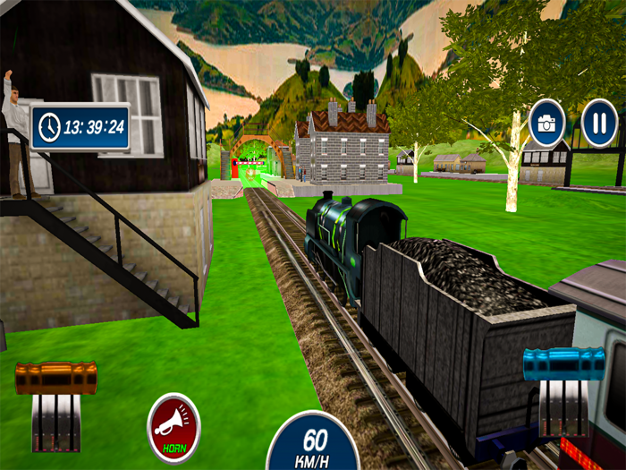 Offroad Train Driving Games