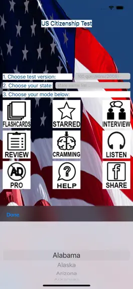 Game screenshot US Citizenship Test 2023 apk