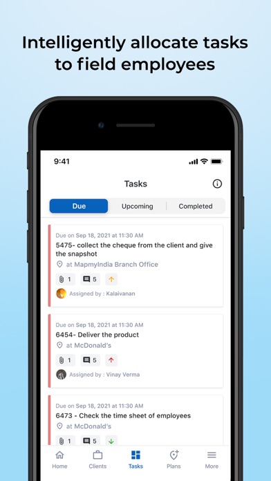 MapmyIndia Workmate Screenshot