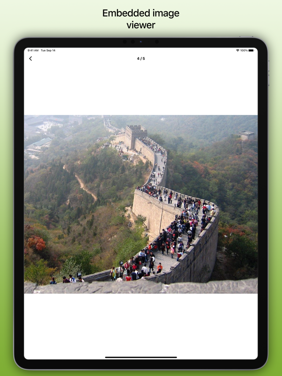 App screenshot