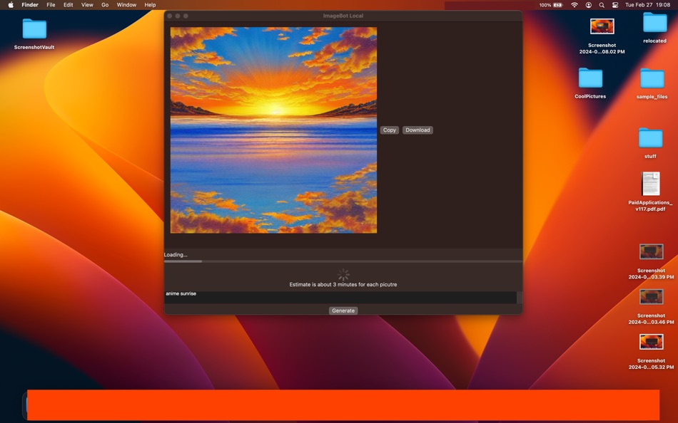 #2. ImageBot Local (macOS) От: Lucas Menezes
