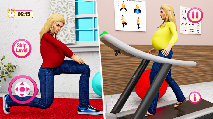 Pregnant Mother Baby Life Sim