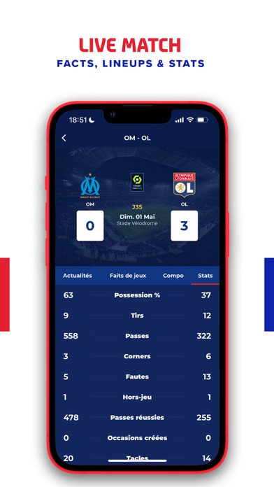 OLPLAY - Olympique Lyonnais Screenshot