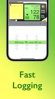 blood pressure: tracker iphone screenshot 4
