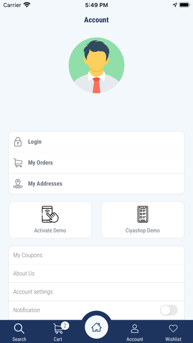 Ciyashop Multistore Screenshot