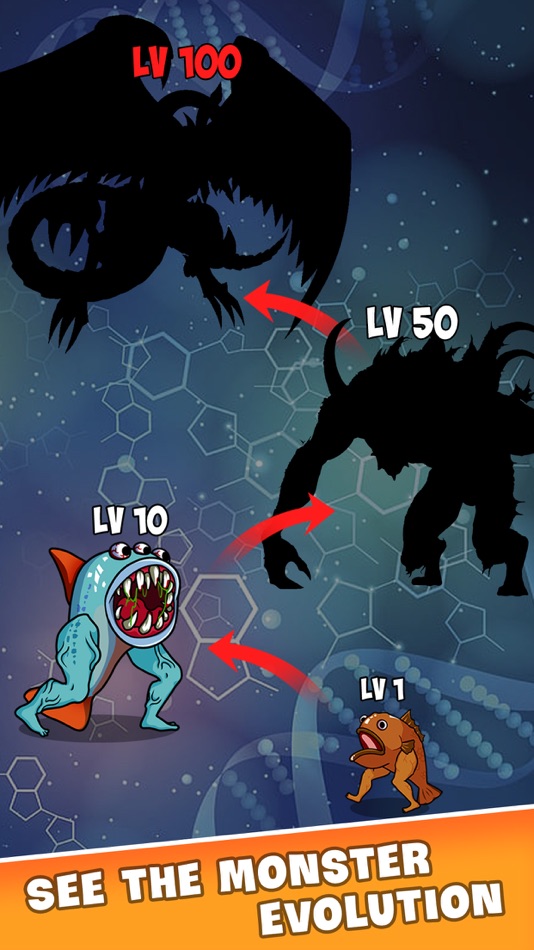 #3. The Fishman: Monster Evolution (iOS) By: Kien Nguyen