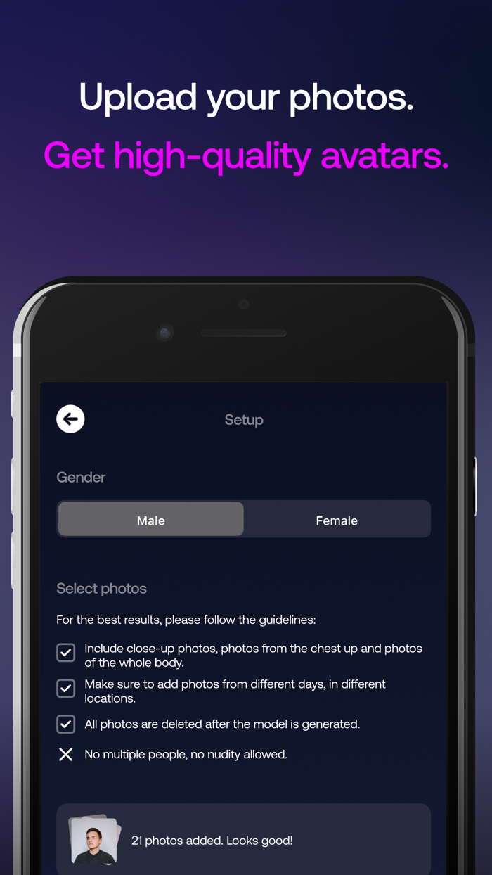 Avataria - AI Avatar Studio