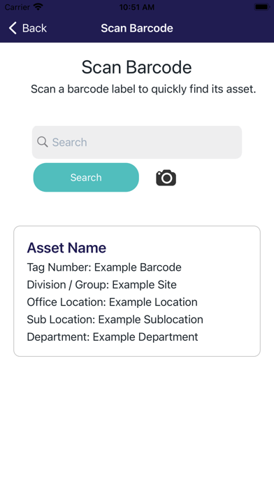 eQuip Mobile App Screenshot