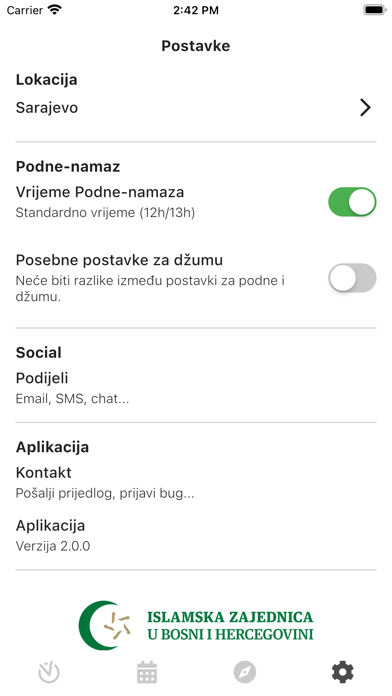 Vaktija.ba Screenshot
