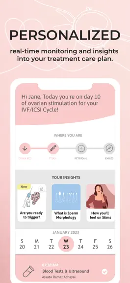 Game screenshot Embie: IVF & IUI Tracker mod apk