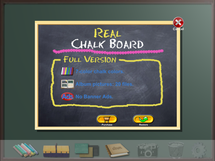 Real ChalkBoard for iPad