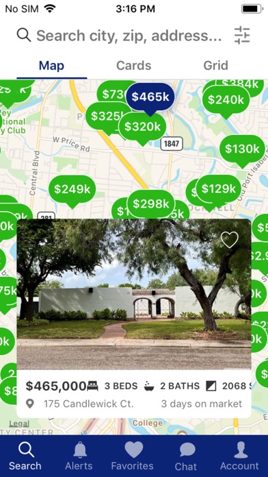 Annette Baker Real Estate Screenshot