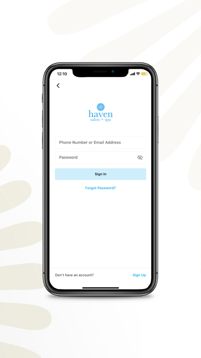 Haven Salon + Spa Screenshot