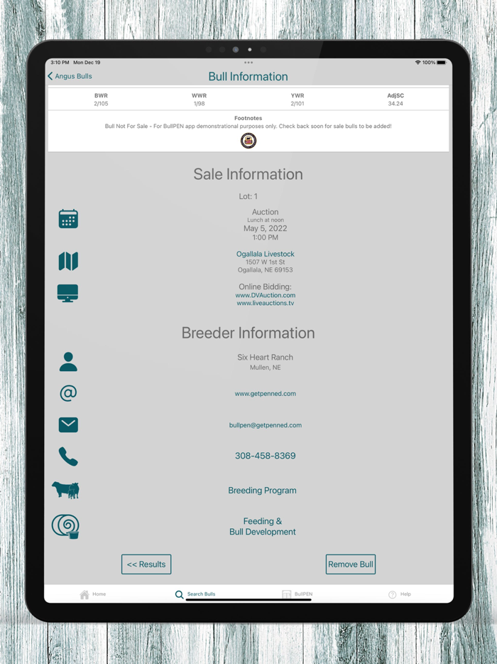 BullPEN A Beef Cattle App