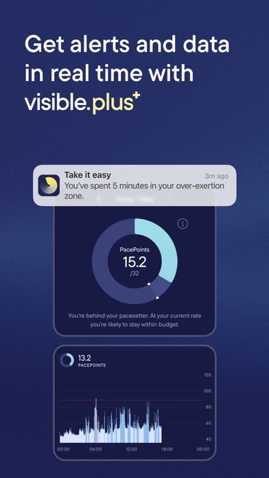 Visible: Pacing for illness Screenshot