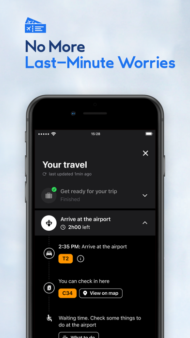 The Flight Tracker App Screenshot