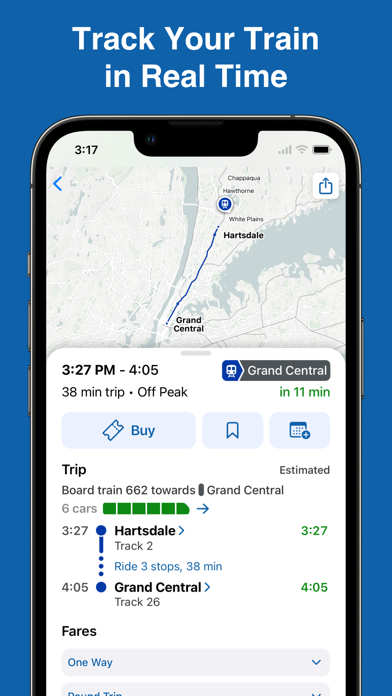 MTA TrainTime Screenshot