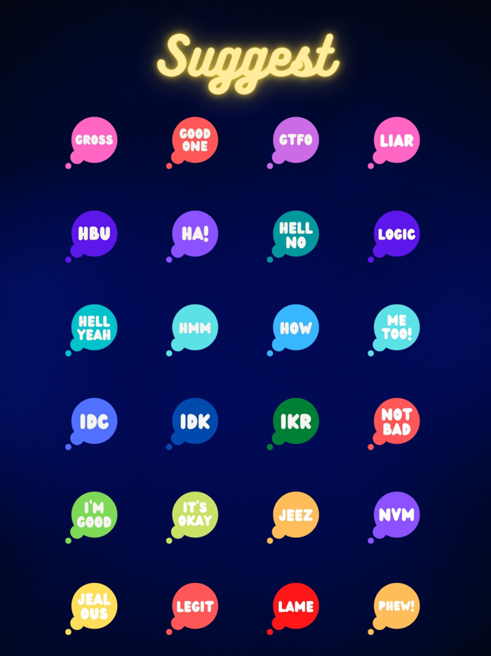 Very Necessary Reactions Color