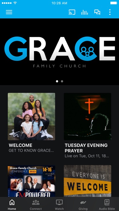 Grace Family Church Ontario Screenshot