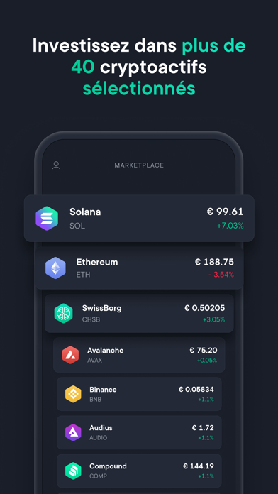 SwissBorg: Accédez aux cryptos SwissBorg: Accédez aux cryptos