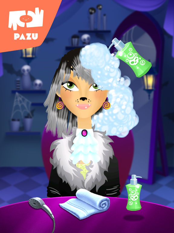 Girls Hair Salon Monsters screenshot 3