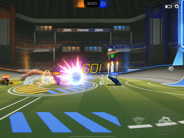 Captura de pantalla de Rocket League Sideswipe