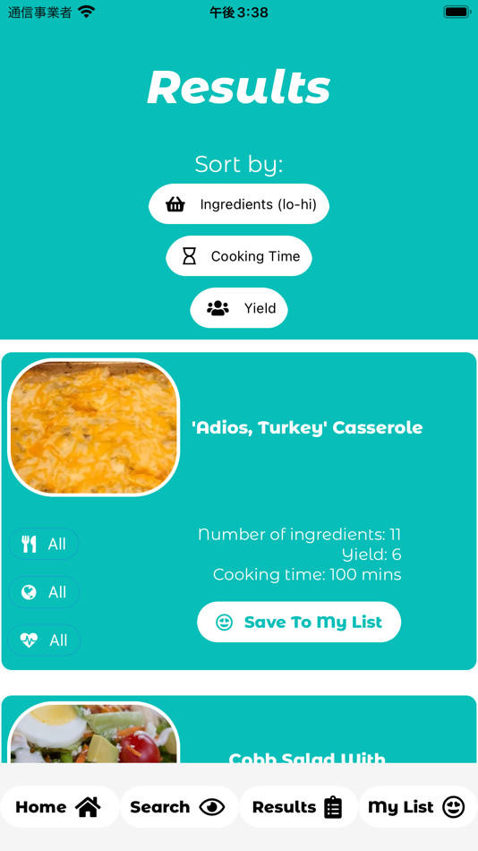 #4. Use It Up: A Recipe Database (iOS) بواسطة: Barcelona Code School