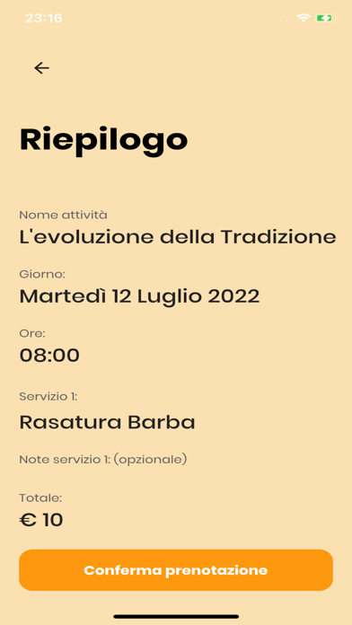 Snappy Booking - Prenotazioni Screenshot