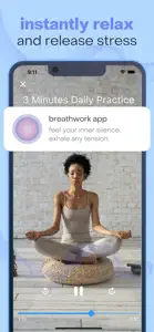 Breathwork - Just Breathe screenshot #2 for iPhone