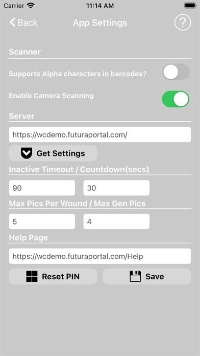 Futura Wound Care Screenshot