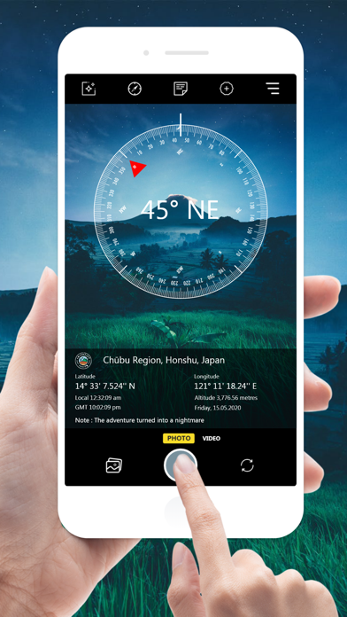 GPS camera Lite: geotag photo Screenshot